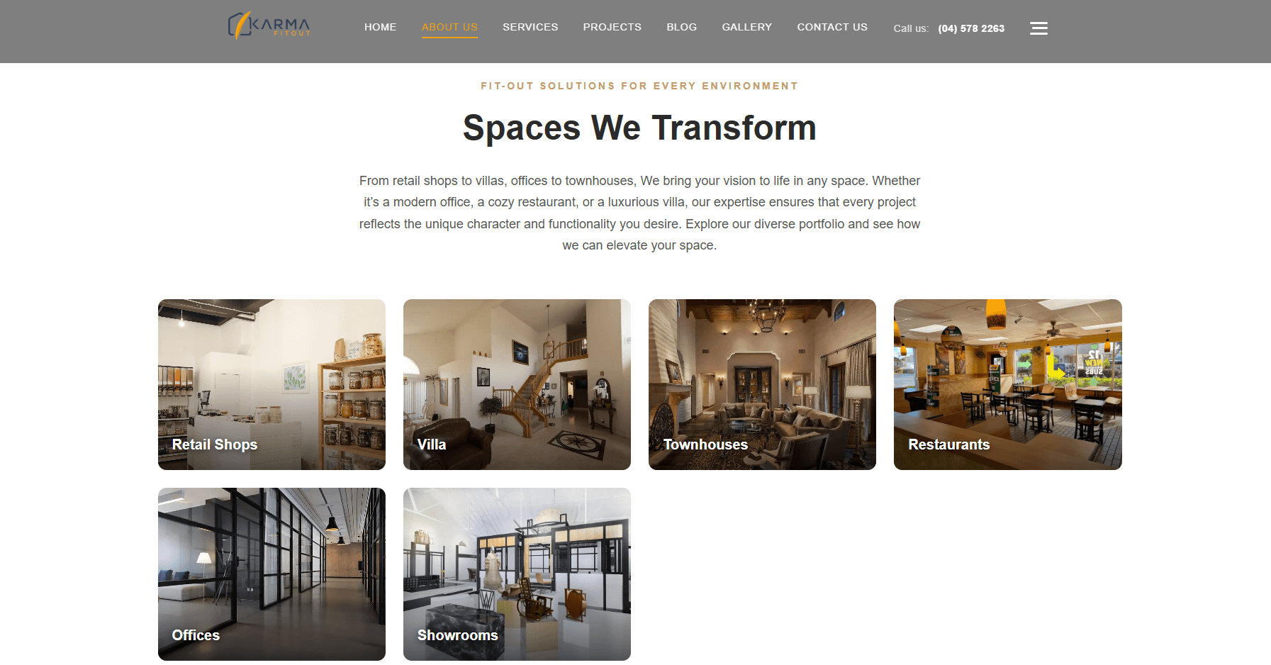 Karma Fitout